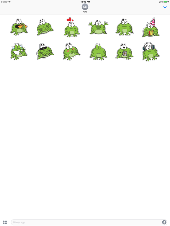 Screenshot #5 pour Sticker Me: Fat Frog