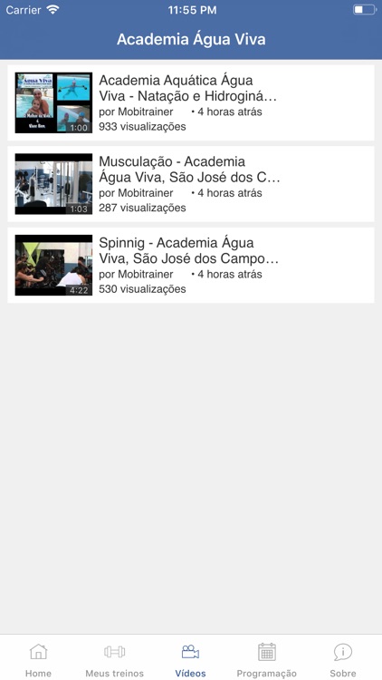 Academia Água Viva screenshot-3