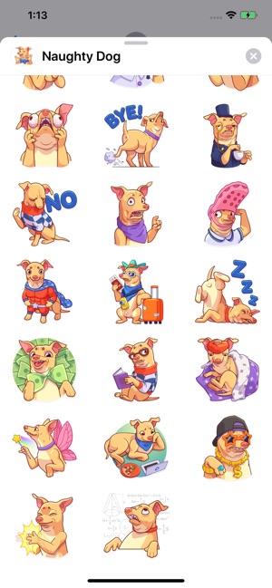 Naughty Dog Sticker Pack(圖2)-速報App