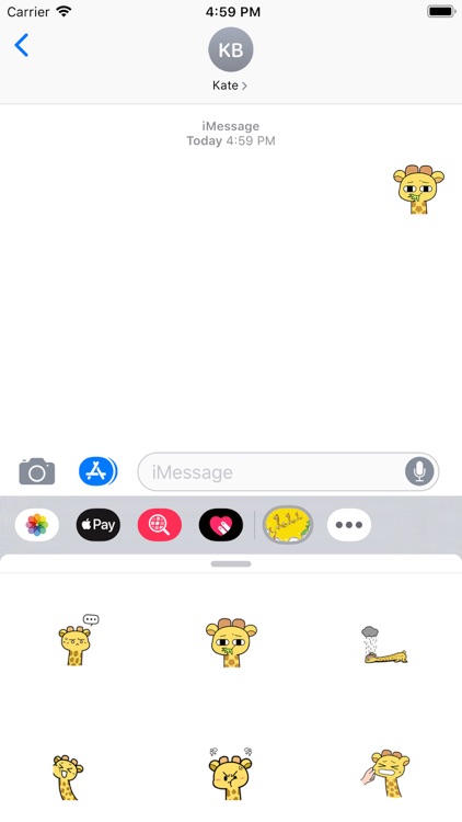 Giraffe expression pack screenshot-3