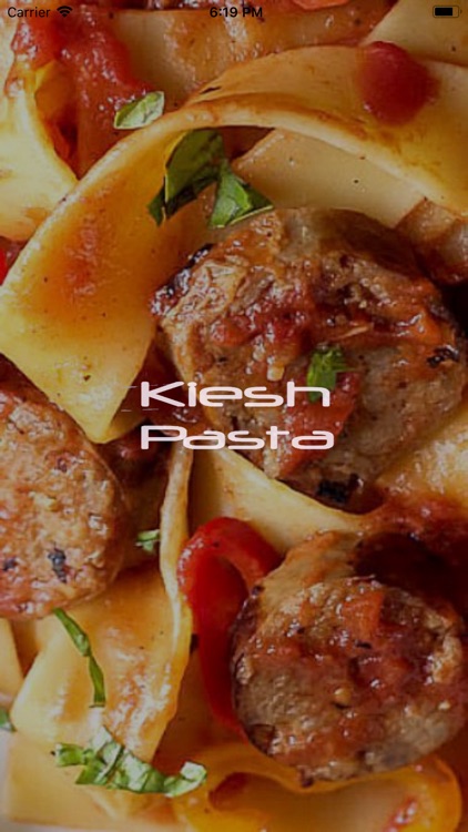 Kiesh Pasta