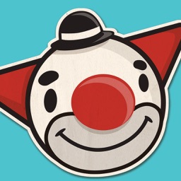 Clown Face Sticker Pack