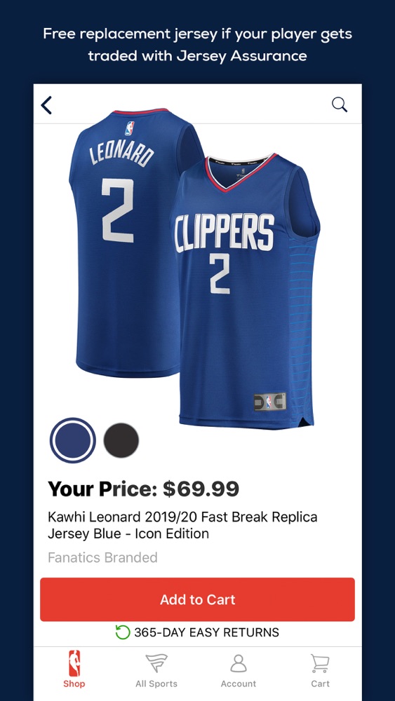 nba fanatics shop