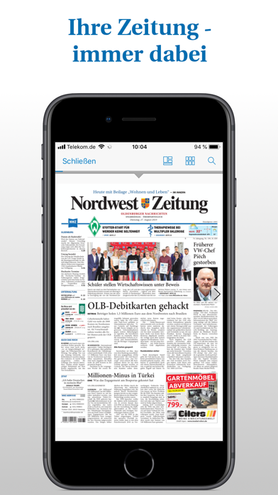 NWZ-ePaper für PC - Windows 10,8,7 (Deutsch) - Download kostenlos