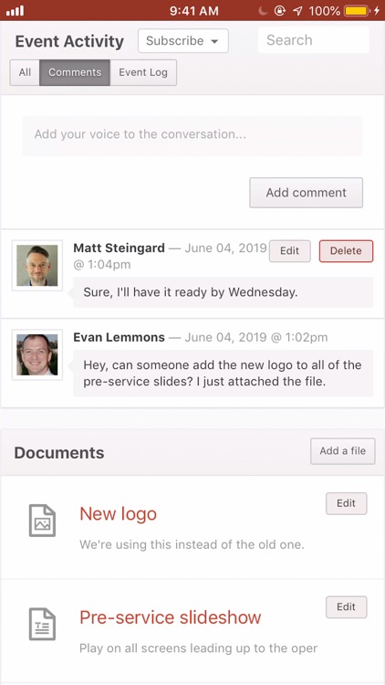Planning Center Resources