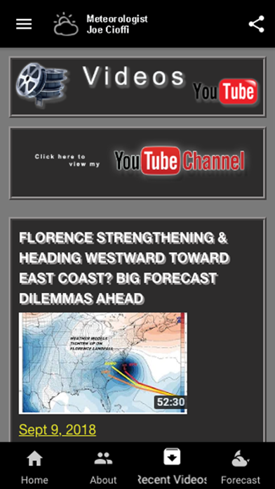 Meteorologist Joe Cioffi screenshot 3