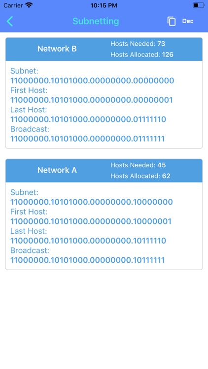 IP Subnetting Calc screenshot-7