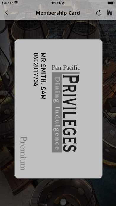 Pan Pacific Privileges screenshot 2