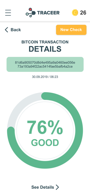 Traceer - check Bitcoins(圖3)-速報App