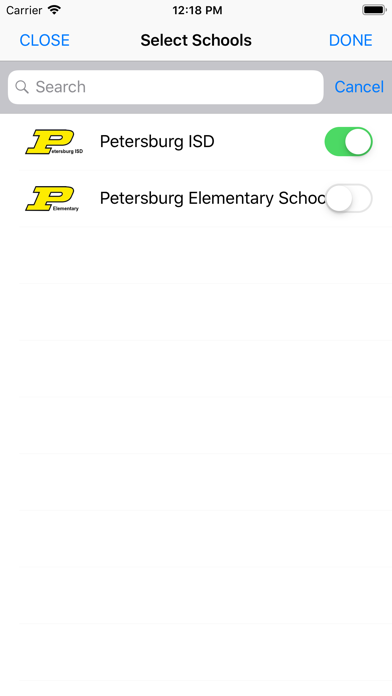 Petersburg ISD screenshot 2