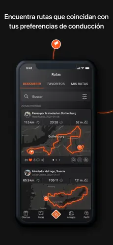 Imatge 3 Detecht-Aplicación de Moto GPS iphone