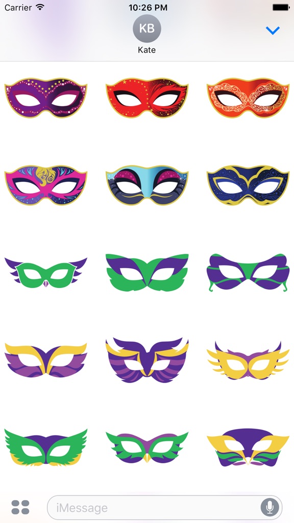 【图】Mardi Gras Stickers(截图2)