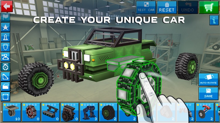 Blocky Cars Online - tank wars screenshot-0