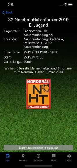 Game screenshot Nordbräu Hallen Turnier mod apk