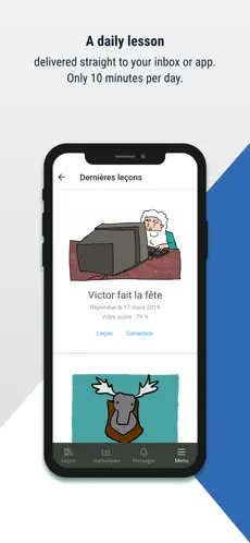 Screenshot 2 Aprender francés con Le Monde iphone