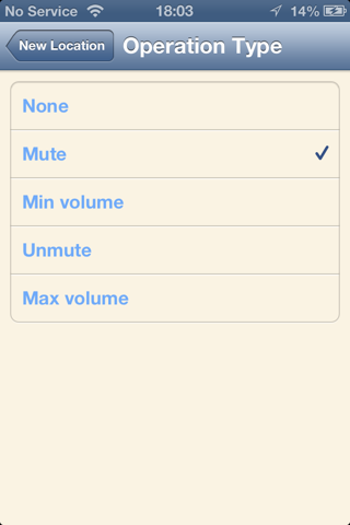 Auto Mute By Location - náhled