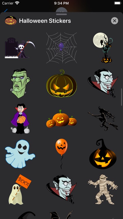 Halloween Stickers Emojis screenshot-7