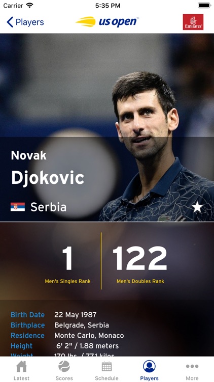 US Open Tennis Championships
