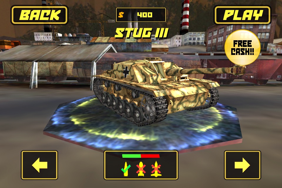 Tank Fighter League 3D screenshot 2