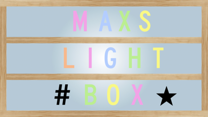 Light up letter box screenshot 2