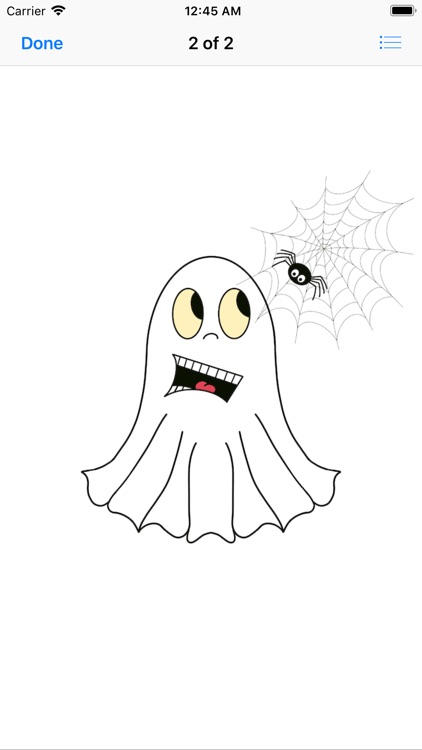 Cute Halloween Ghost stickers screenshot-3