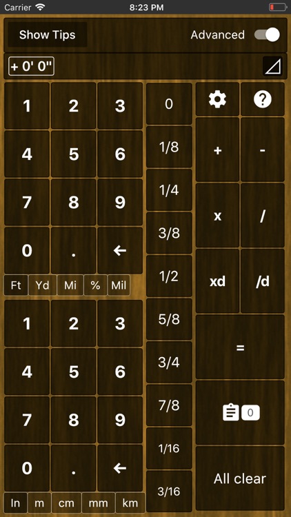 Feet Inches Construction Calc screenshot-5