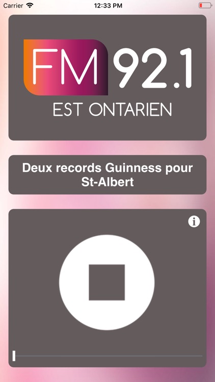 FM 92.1 Est-Ontarien screenshot-5