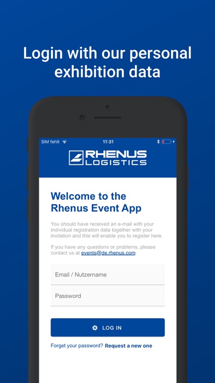Rhenus Event App