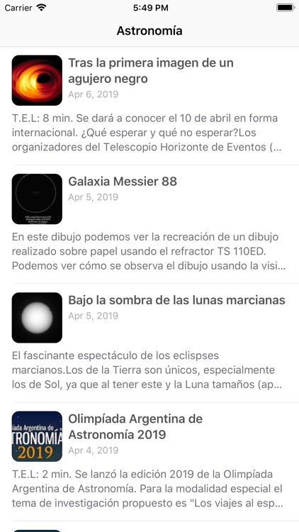 Astronomía en Español