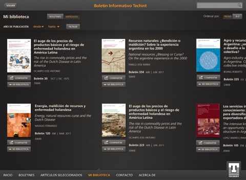 Boletín Informativo Techint screenshot 3