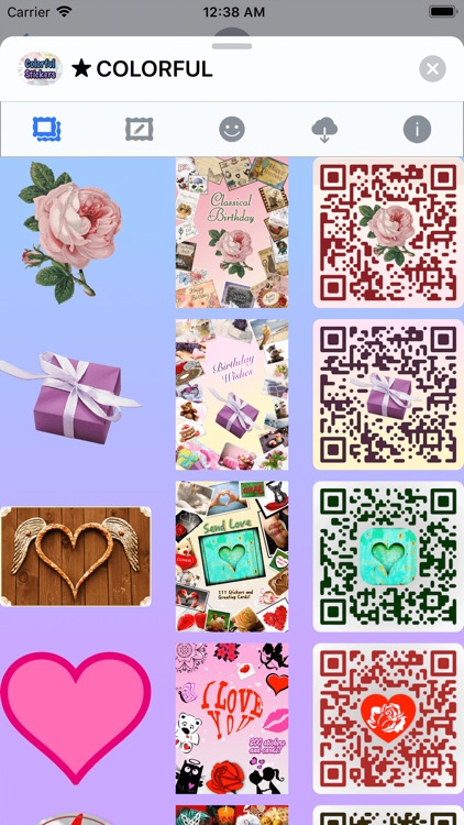 Colorful Stickers and Emoji