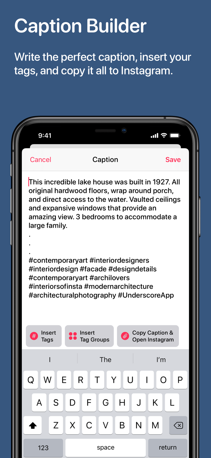 Underscore - Hashtag Manager