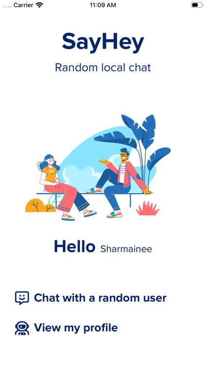 SayHey - Random Local Chat