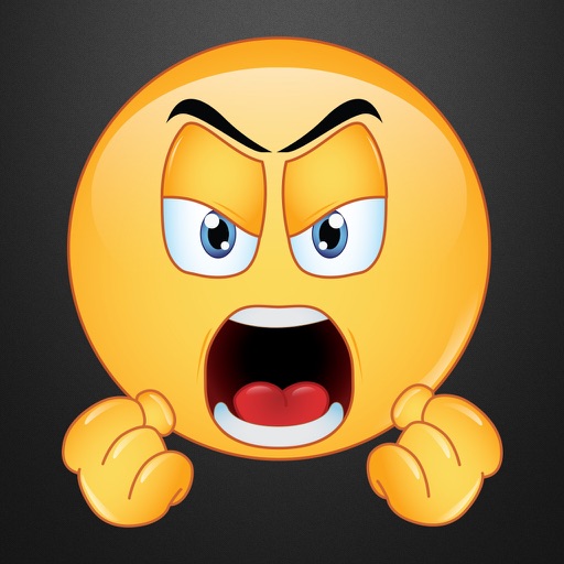 animated emoticon angry