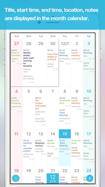 GLANCA - Simple Calendar