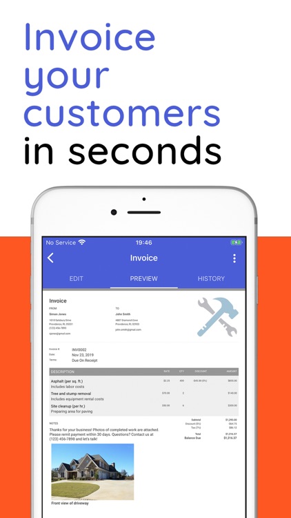 Invoice Simple, Estimate Maker screenshot-5
