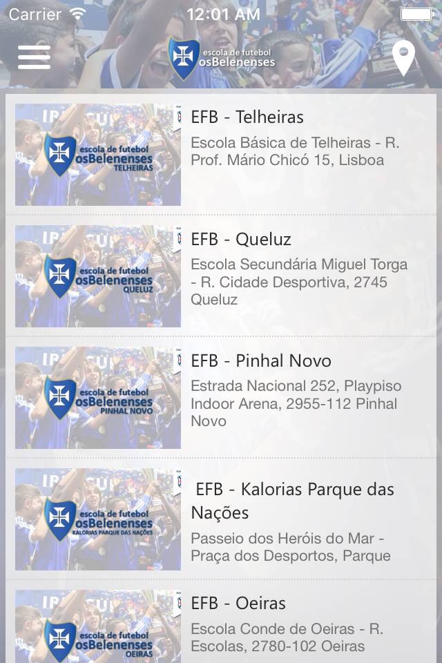 EF "Os Belenenses" screenshot 4