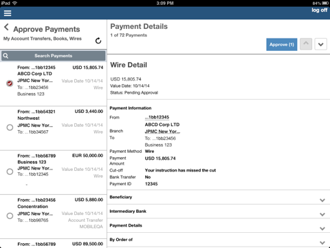 J.P. Morgan Access Mobile screenshot 3