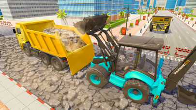 Futuristic Excavator Simulator screenshot 4