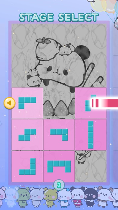 Turn-piece Puzzle: Mochi Panda screenshot 3