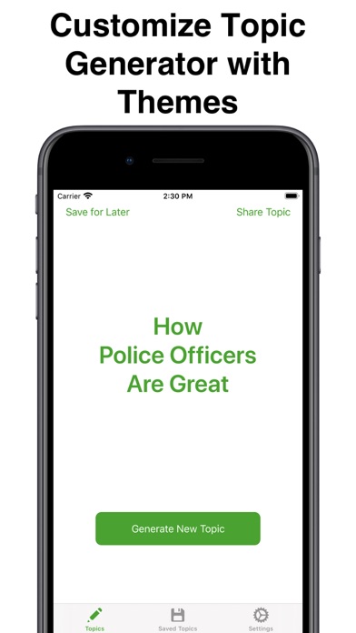 Topic Generator screenshot 4