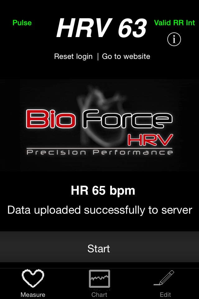 BioForce HRV screenshot 3