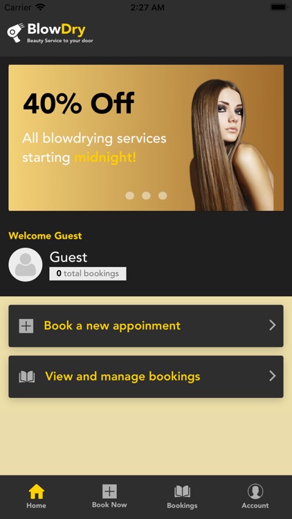 Blow Dry Service