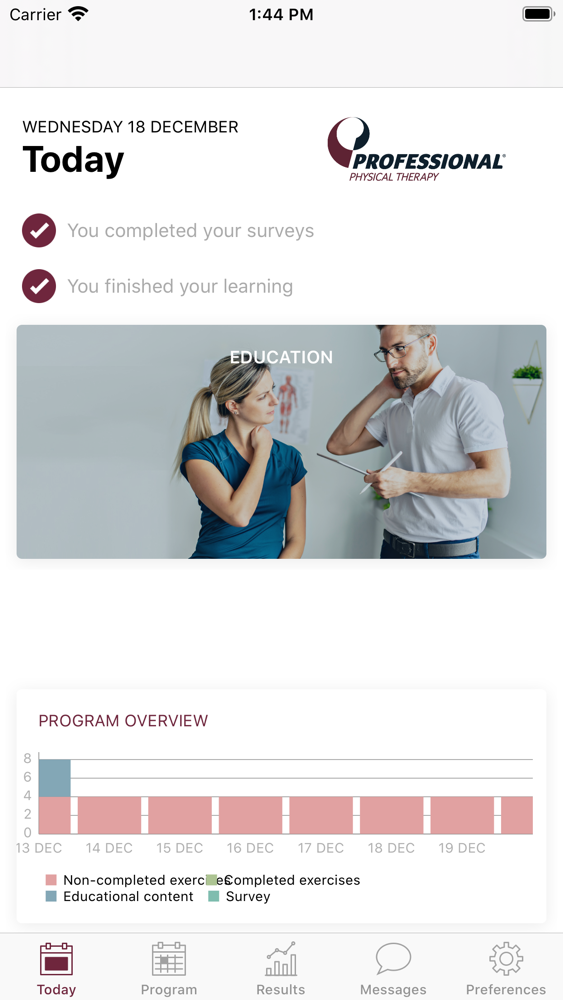 Professional Physical Therapy App for iPhone Free Download