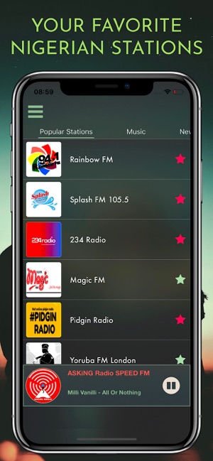 Radio Nigeria Live Stations FM