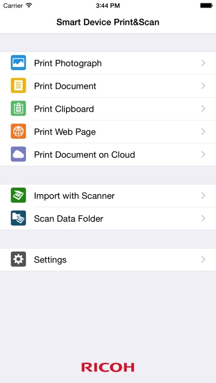 RICOH Smart Device Print&Scan