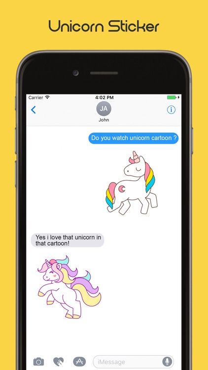 Unicorn Stickers Sweet