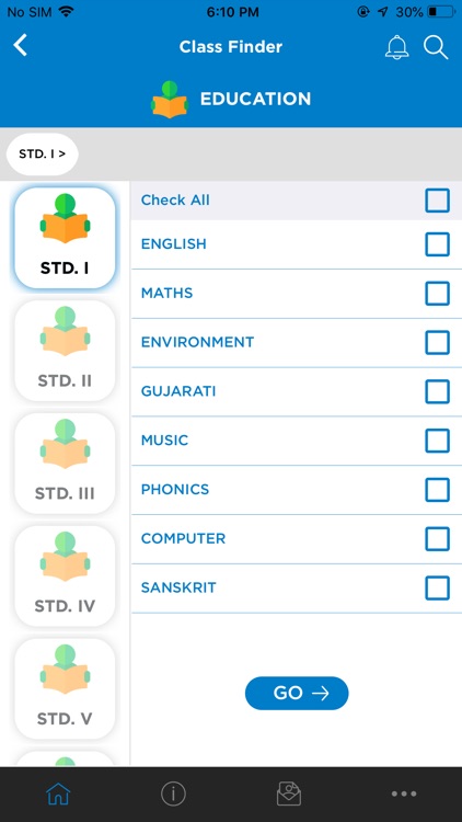 Class Finder App