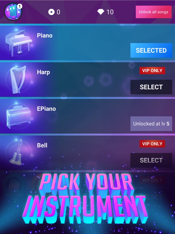 iPad Image of Magic Tiles Piano and Vocal