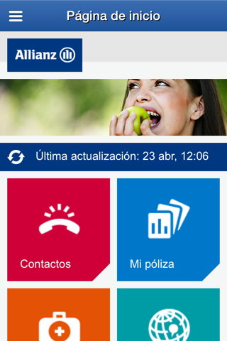 Allianz MyHealth screenshot 2